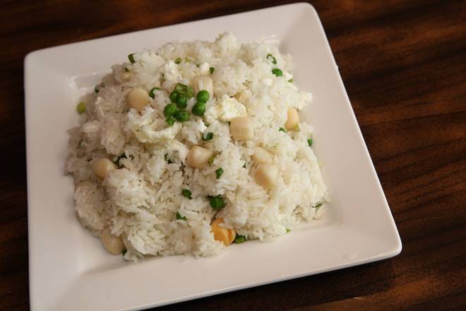 Scallop and Egg White Fried Rice 帶子蛋白炒飯